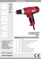 Raider PRO RDP-CDD02 User Manual