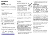 Oakton ORPTestr 5 Operator's Manual