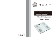 Nevir NVR-3350BBF Instructions For Use Manual