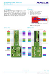 Renesas SLG46582V Quick Start Manual
