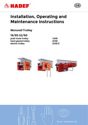 HADEF 22/90 E Installation, Operating And Maintenance Instruction