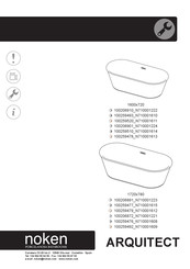 Porcelanosa noken ARQUITECT 100206872 N710001221 Manual
