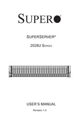 Supermicro SUPER SUPERSERVER 2028U-TR4T+ User Manual