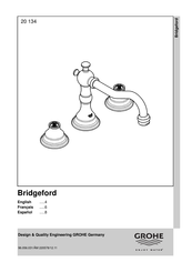 Grohe Bridgeford 20134000 Manual