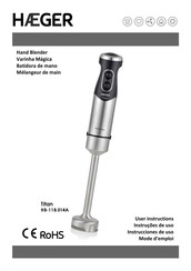 HAEGER Titan HB-11B.014A User Instructions