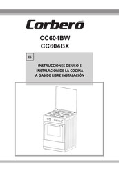 CORBERO CC604BW Operating And Installation Instructions