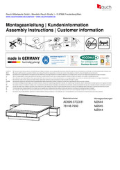 Rauch M2645 Assembly Instructions Manual