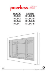 peerless-AV KIL647-S Manual