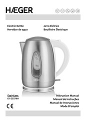 HAEGER Stainless EK-22S.016A Instruction Manual