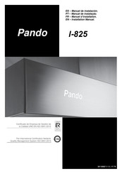 Pando I-825 Instruction Manual