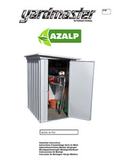 Yardmaster AZALP 84 PEZ Assembly Instructions Manual
