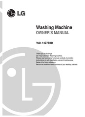 LG WD-14276BD Owner's Manual