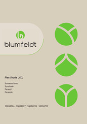 Blumfeldt Flex-Shade L Quick Start Manual