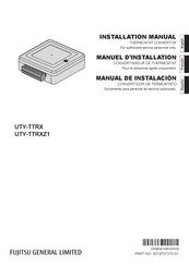 Fujitsu UTY-TTRX Installation Manual