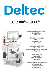 Deltec TC 12000ix Operating	 Instruction