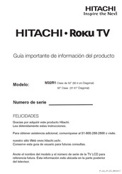 Hitachi M32R1 Manual