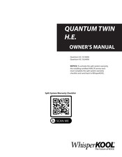 WhisperKool Quantum H.E. SS24000 Owner's Manual