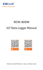 Elitech RCW-800W Series Manual