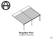 ANCHOR OUTDOOR PergoStar Plus Installation Instructions Manual