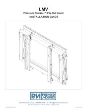 Premier Mounts LMV Installation Manual