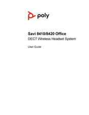 Poly Savi 8410 Office User Manual