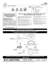 B-K Lighting CO2 Standard Installation