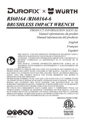 wurth DUROFIX RI60164 Product Information Manual