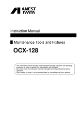 Anest Iwata OCX-128 Instruction Manual