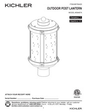 Kichler Lighting 39497A Manual