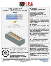 Travis Industries Fire Garden 94900461 Manual