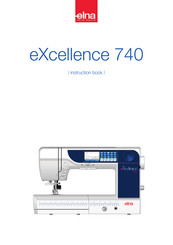 ELNA 740 EXCELLENCE - Manual