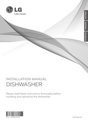 LG LDS5040ST/00 Installation Manual