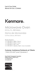Kenmore 111.70913810 Use & Care Manual