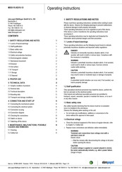 ebm-papst W2G115-AD15-13 Operating Instructions Manual