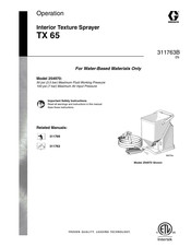 Graco TX 65 Operation
