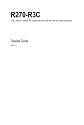 GIGA-BYTE TECHNOLOGY R270-R3C Service Manual
