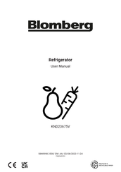 Blomberg KND23675V User Manual