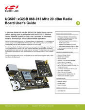 Silicon Laboratories UG507: xG23B User Manual