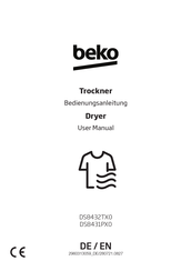 Beko DS8432TX0 User Manual