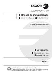 Fagor IO-WMS-1615 Instruction Manual