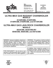 Star 8036CBB Installation And Operating Instructions Manual