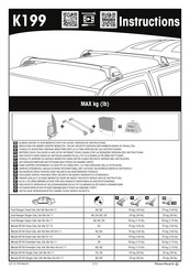 Prorack K199 Instructions Manual