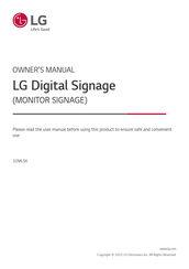 LG 32ML5K-B.AUS Owner's Manual