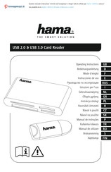 Hama 123900 Operating Instructions Manual
