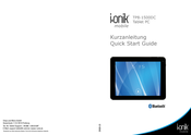 i-onik mobile TP8-1500DC Quick Start Manual