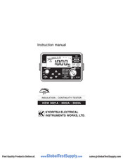 KYORITSU 3021A Instruction Manual