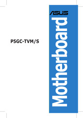 Asus P5GC-TVM/S Instruction Manual