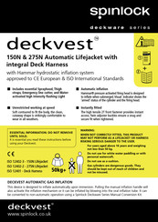 Spinlock Deckvest 150N Instruction Manual