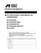Anest Iwata SLT-5D Instruction Manual