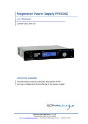 EDF PPS500D User Manual